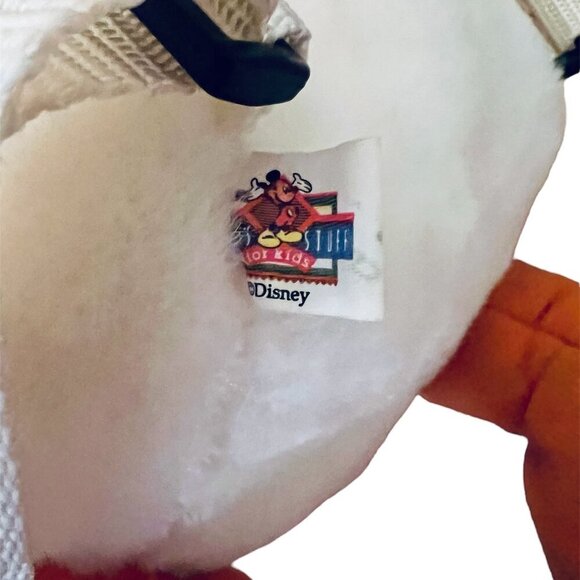 VTG Disney Donald Duck Plush Zipper Backpack - Picture 2 of 5